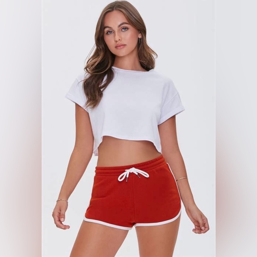 Drawstring Lounge Dolphin Shorts